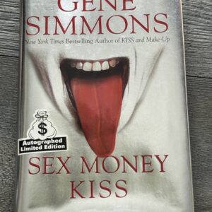 Kiss Book GENE SIMMONS SIGNED Sex Money Kiss Silver Hardcover Vintage Kiss A