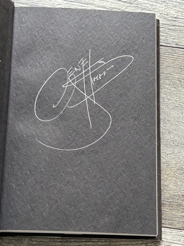 Kiss Book GENE SIMMONS SIGNED Sex Money Kiss Silver Hardcover Vintage Kiss A