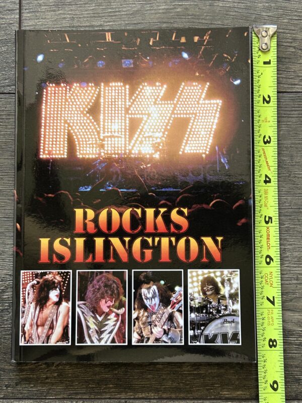 KISS Book Kiss Rocks Islington Academy London Concert Photo Book UK 2010 UNREAD