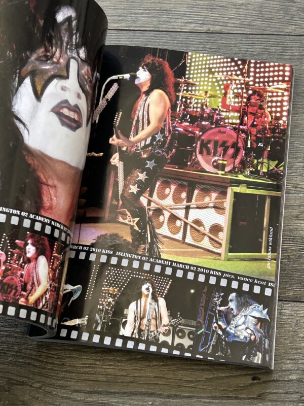 KISS Book Kiss Rocks Islington Academy London Concert Photo Book UK 2010 UNREAD