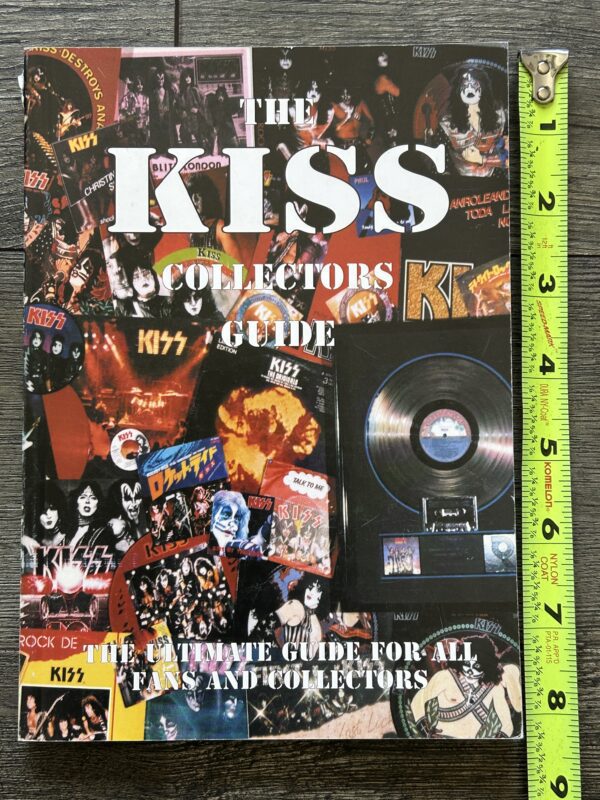 KISS Book KISS Live Concert CD Vinyl Collector Guide Germany 1998 Vintage Kiss A