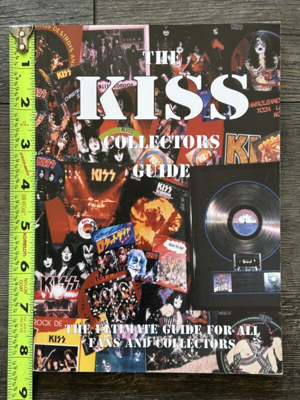 KISS Book KISS Live Concert CD Vinyl Collector Guide Germany 1998 Vintage Kiss B