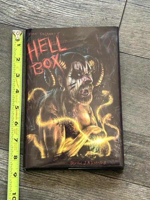 KISS Book Sean Delaney Hell Box Hardcover Bryan Kinnaird Vintage Kiss Aucoin