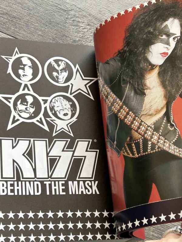 KISS Book Behind The Mask Japan Japanese OBI Shinko Music Vintage Kiss Aucoin