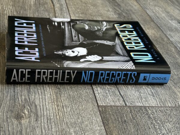 KISS Book ACE FREHLEY No Regrets Hardcover Book 2011 MTV Printing Vintage Kiss