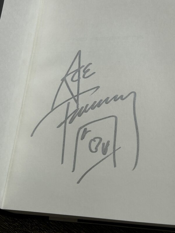 KISS Book ACE FREHLEY SIGNED AUTOGRAPH No Regrets Hardcover Book Vintage Kiss