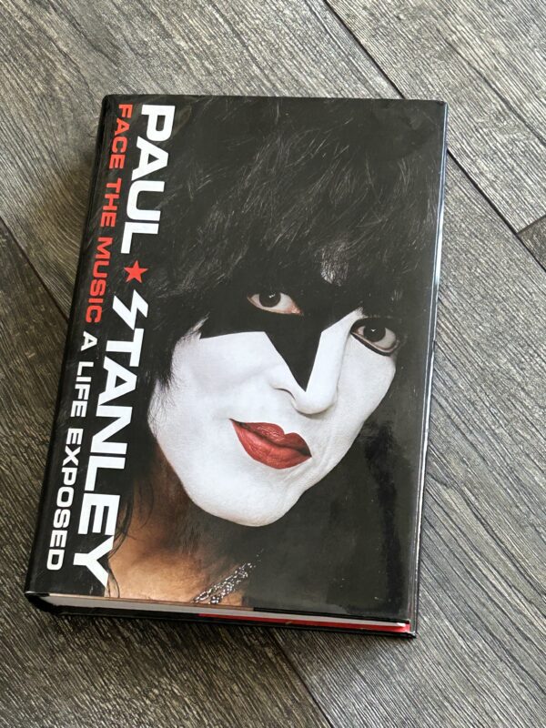 Kiss Book PAUL STANLEY Face The Music Hardcover Book 1st Edition Vintage Kiss