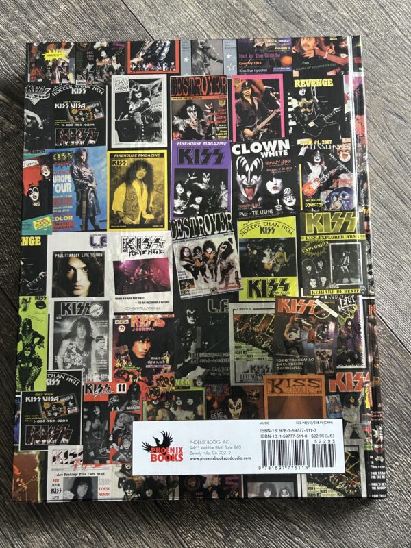 KISS Book Ultimate Kiss Fanzine Phenomenom 1976-2009 HC Vintage Kiss Aucoin