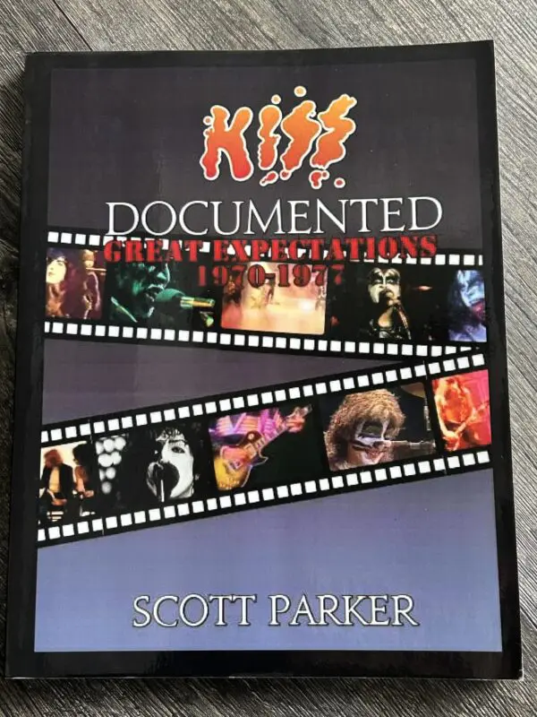 KISS Book Documented Great Expectations 1970-1977 188pg Vintage Kiss Aucoin