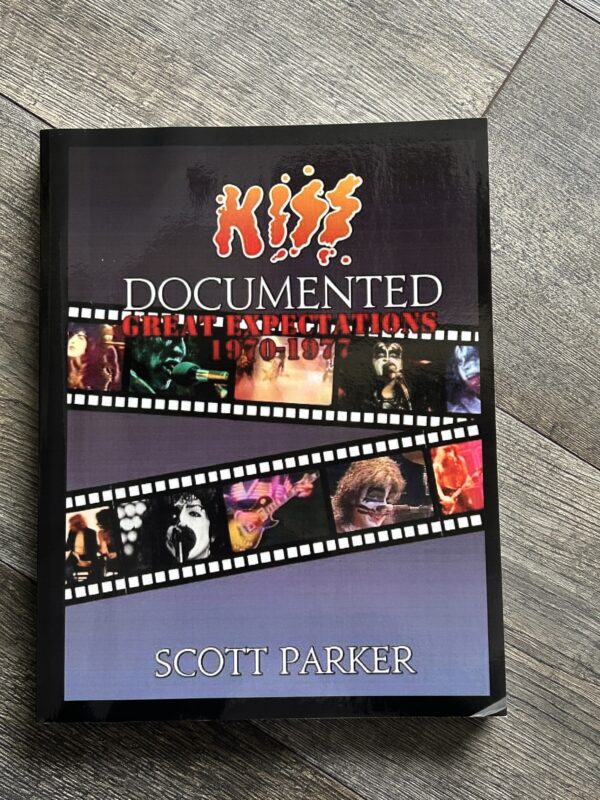 KISS Book Documented Great Expectations 1970-1977 299pg Vintage Kiss Aucoin