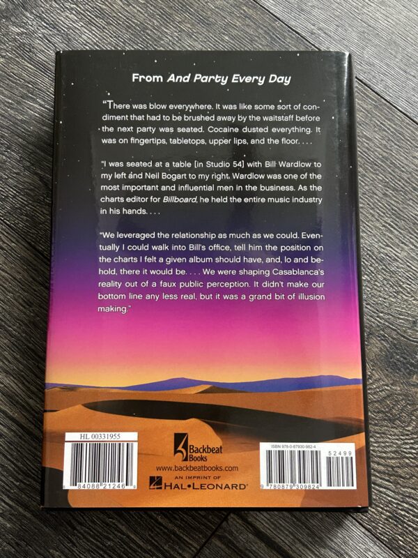 And Party Every Day Inside Story Casablanca Records Book HC UNREAD KISS Aucoin