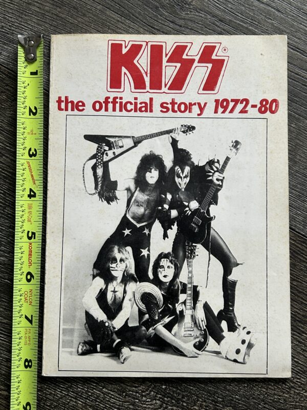 KISS Book The Official Story 1972-1980 Explorer Army Netherlands Vintage Aucoin