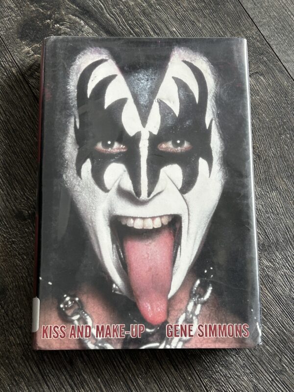 KISS Book GENE SIMMONS Kiss & Make-Up Hardcover 1st Ed Library Book Vintage Kiss