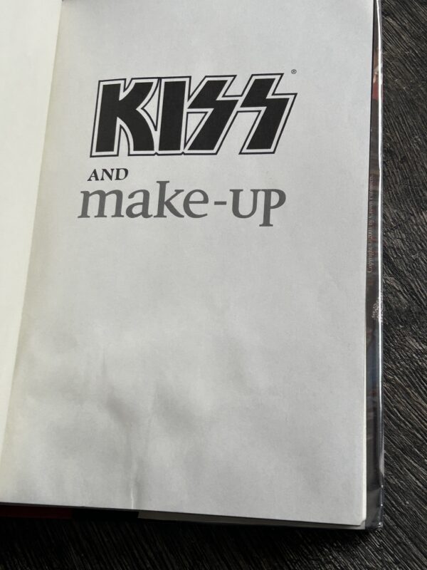 KISS Book GENE SIMMONS Kiss & Make-Up Hardcover 1st Ed Library Book Vintage Kiss