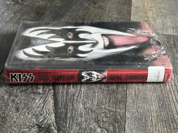 KISS Book GENE SIMMONS Kiss & Make-Up Hardcover 1st Ed Library Book Vintage Kiss