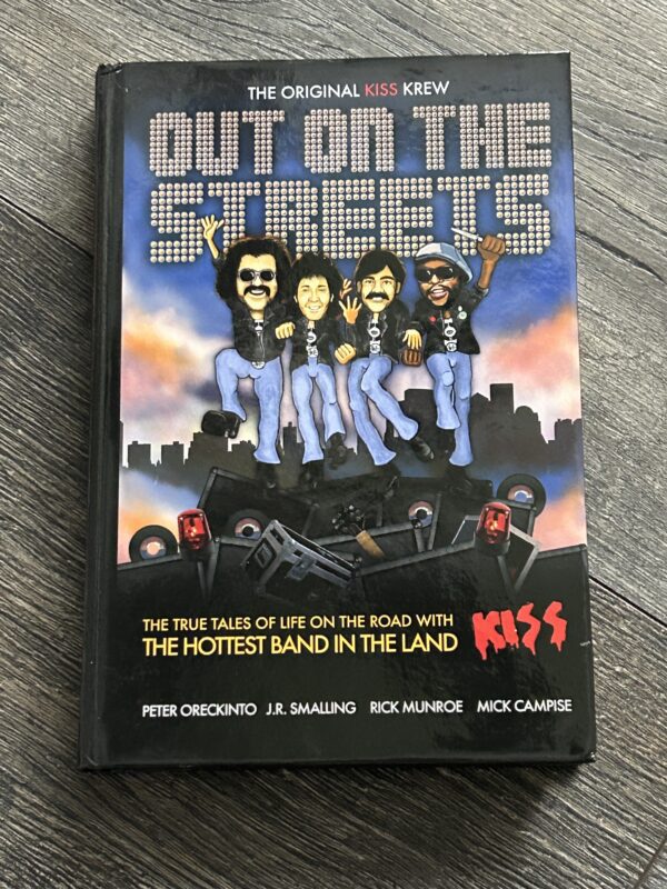 KISS Book Out On The Streets Kiss Krew SIGNED JR Smalling Moose Vintage Aucoin