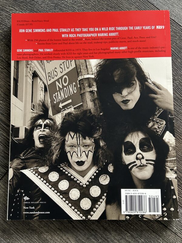 KISS Book Kiss The Early Years Photo Book Waring Abbott 2002 Vintage Kiss Aucoin - Image 4