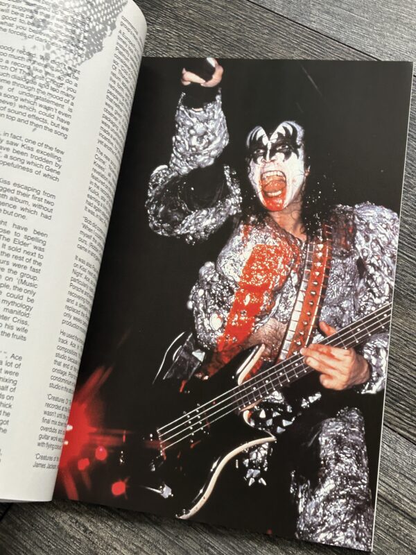 KISS Book Still On Fire UK Edition w/ Live Vinyl Guide 1988 Vintage Kiss - Image 4