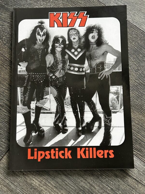 ok Lipstick Killers UK SC Orange Logos 1997 Vintage Kiss Aucoin 1974-1982