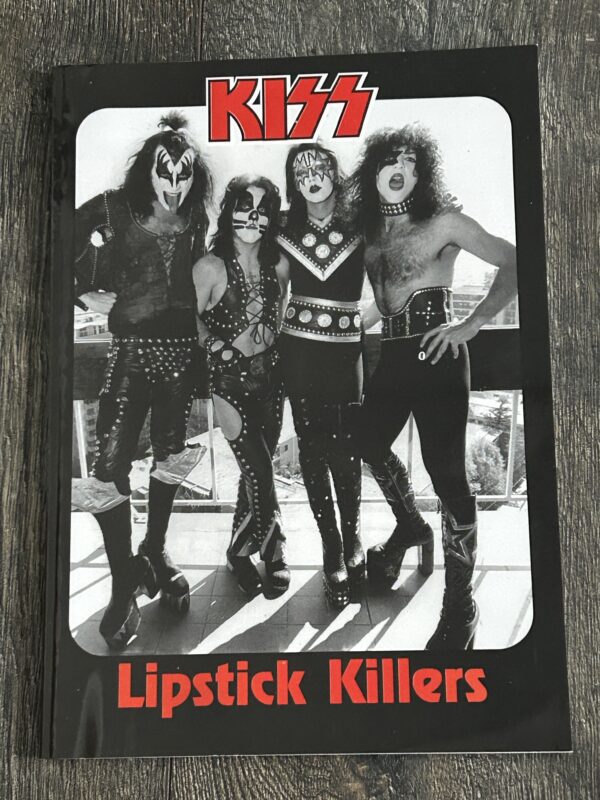 KISS Book Lipstick Killers UK SC Red Logos 1997 Vintage Kiss Aucoin 1974-1982