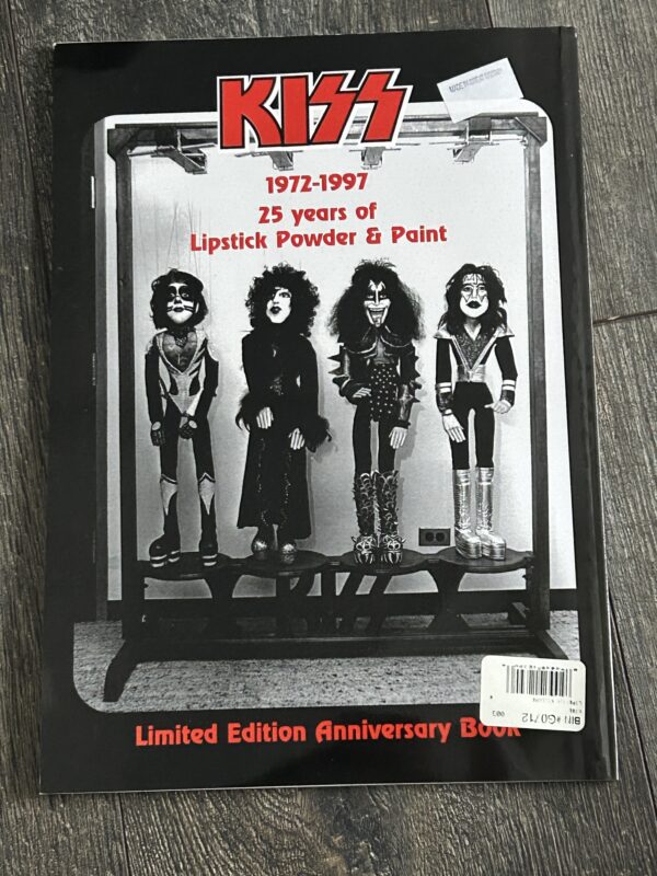 KISS Book Lipstick Killers UK SC Red Logos 1997 Vintage Kiss Aucoin 1974-1982 - Image 5