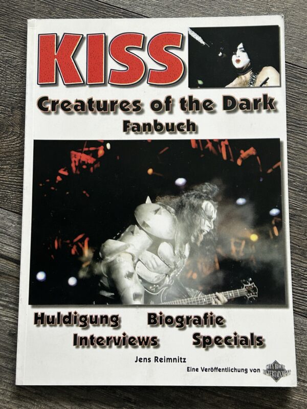 KISS Book Creatures Of The Dark Bio Photo Interviews Germany 2000 Vintage Kiss