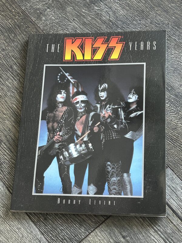 KISS Book The Kiss Years Barry Levine 1970's Photo Book 1997 Vintage Kiss Aucoin