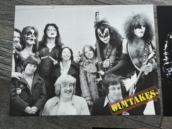 KISS Book Outtakes Chip Rock SIGNED Hardcover w/ Photos 1999 Vintage Kiss Aucoin - Image 5