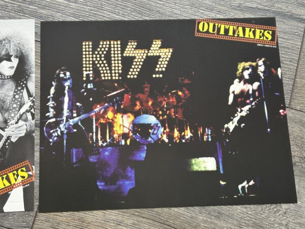 KISS Book Outtakes Chip Rock SIGNED Hardcover w/ Photos 1999 Vintage Kiss Aucoin - Image 6