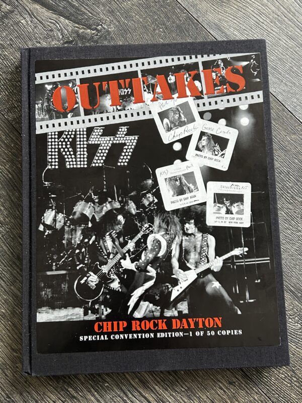 KISS Book Outtakes Chip Rock Special Edition 1 of 50 Hardcover Vintage Aucoin