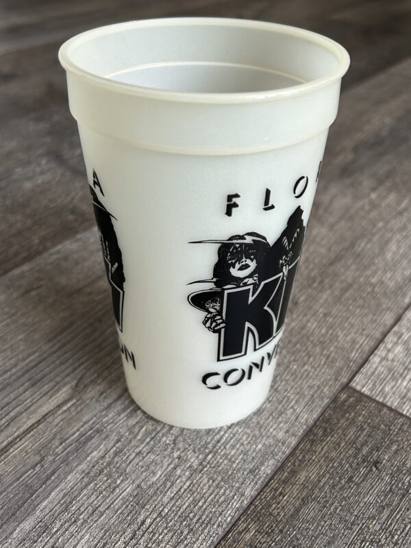 KISS Cup Florida Kiss Convention 1990's Unmasked GLOW IN THE DARK Vintage Kiss