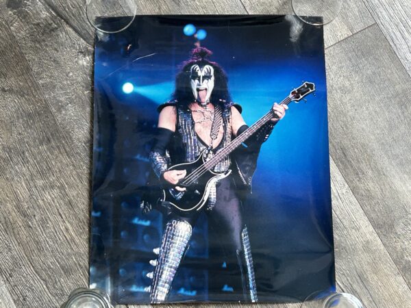 KISS Photo Poster Gene Simmons Alive Worldwide Concert Tour 16x20 Vintage Kiss