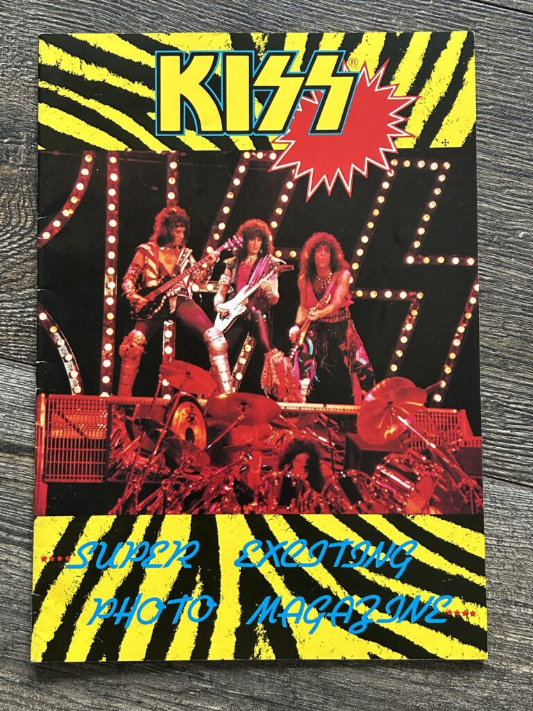 KISS Fanzine Magazine Super Exciting Photo LF Japan Japanese Vintage Kiss 1985