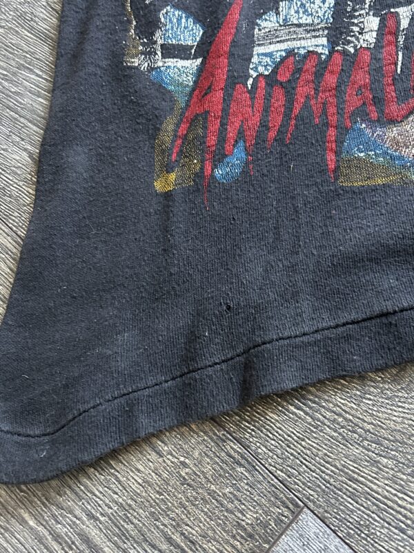 KISS Vintage Concert T-Shirt Animalize Tour UK Shows 1984 Vintage Kiss Bon Jovi