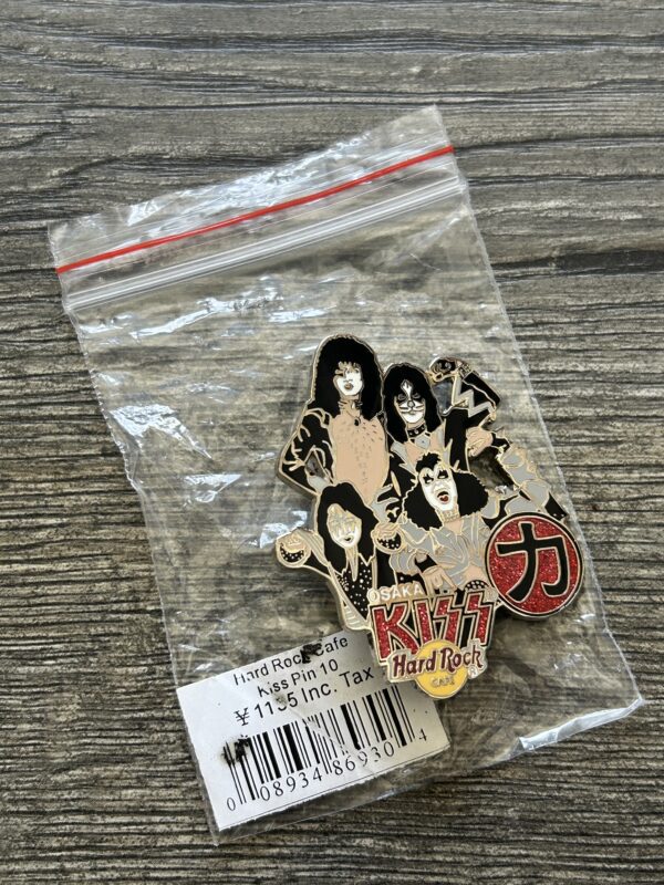 KISS Hard Rock Café Pin Badge Destroyer Japan Japanese LE 500 2003 Vintage Kiss