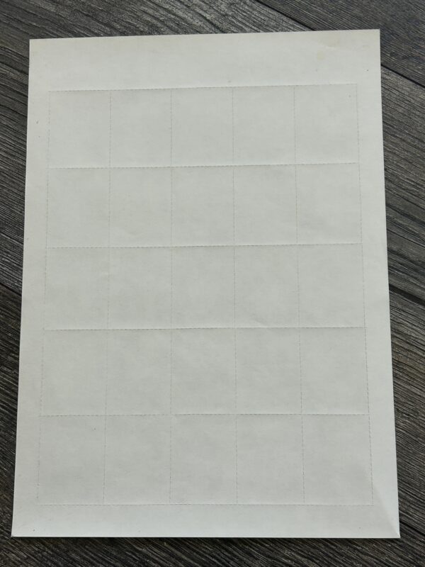 KISS Stamp Sheet Unused Unperforated 25 Stamps On 1 Sheet Vintage Kiss 1980's - Image 4