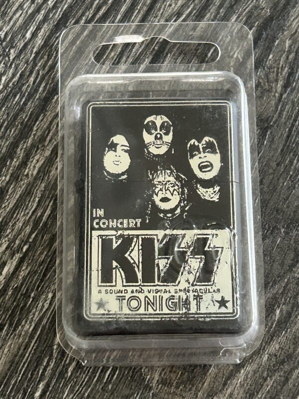 KISS Lighter Flip Top In Concert Tonight SEALED C&D '06 Vintage Kiss Memorabilia