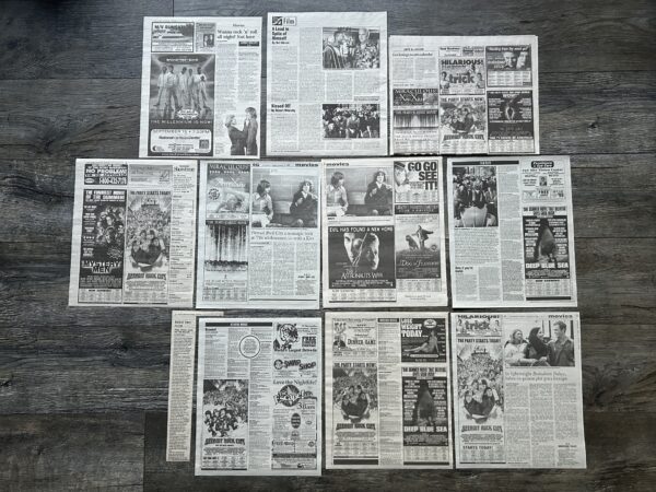 KISS Ad Advert Clippings Detroit Rock City Movie South Florida Lot Vintage Kiss