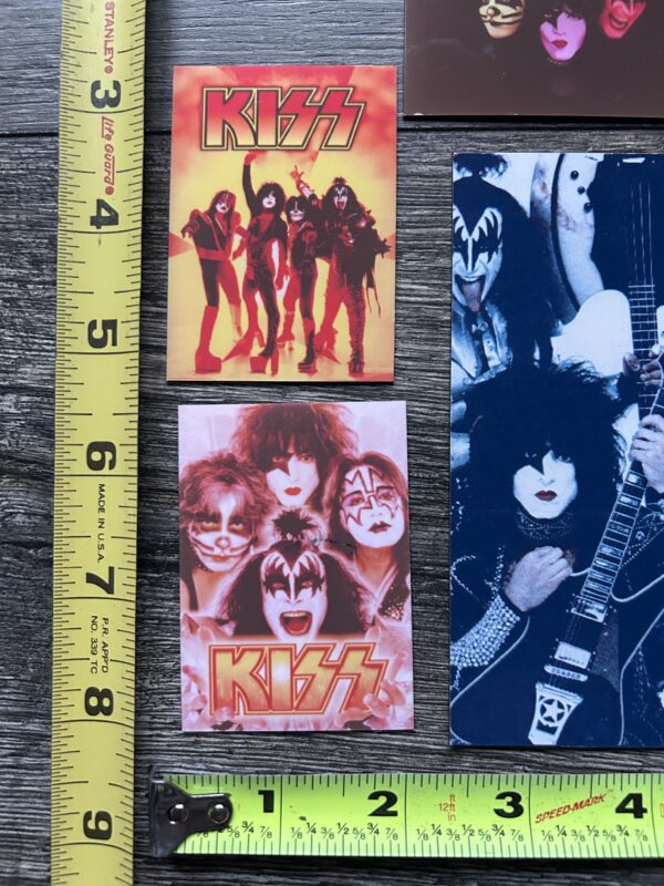 KISS Band Magnet 7pc Lot Vintage Kiss Memorabilia Reunion Gene Ace Paul Peter