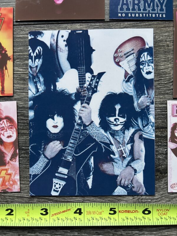 KISS Band Magnet 7pc Lot Vintage Kiss Memorabilia Reunion Gene Ace Paul Peter