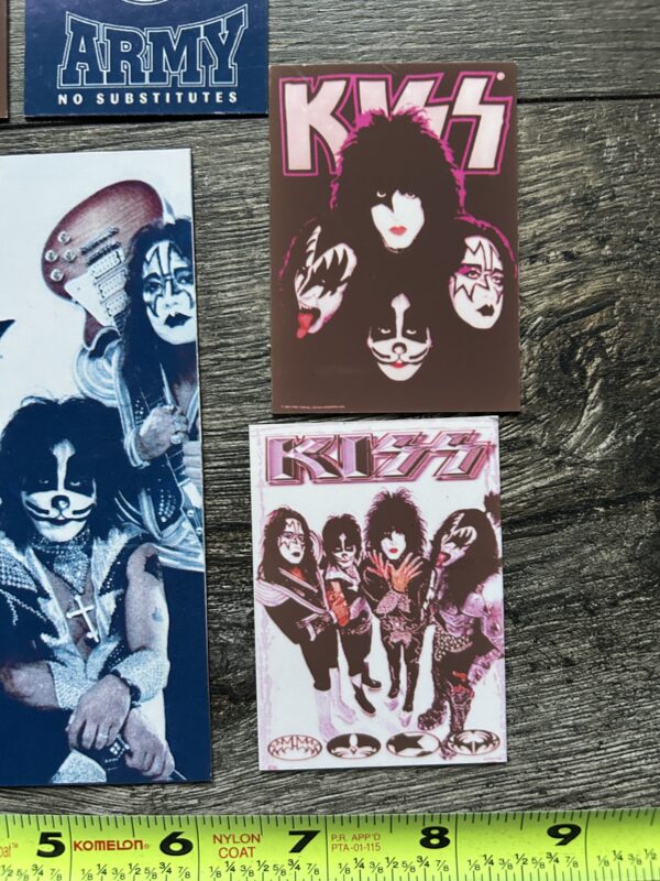 KISS Band Magnet 7pc Lot Vintage Kiss Memorabilia Reunion Gene Ace Paul Peter