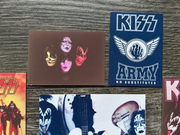 KISS Band Magnet 7pc Lot Vintage Kiss Memorabilia Reunion Gene Ace Paul Peter