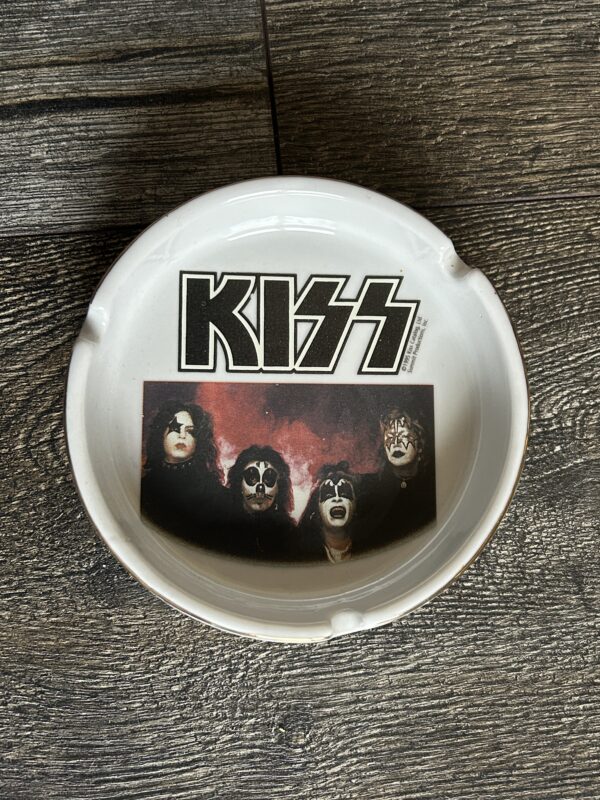 KISS Ashtray Jewelry Holder Debut Album Summit 1995 Vintage Kiss Memorabilia