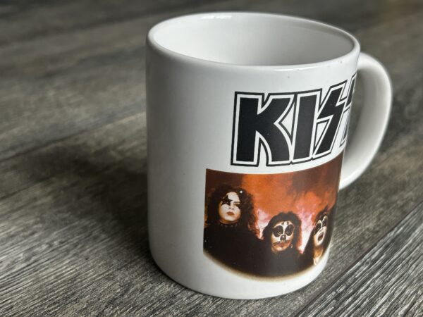 KISS Coffee Mug Summit White Ceramic Debut Album 1995 Vintage Kiss Memorabilia