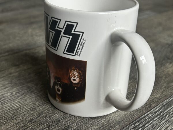 KISS Coffee Mug Summit White Ceramic Debut Album 1995 Vintage Kiss Memorabilia