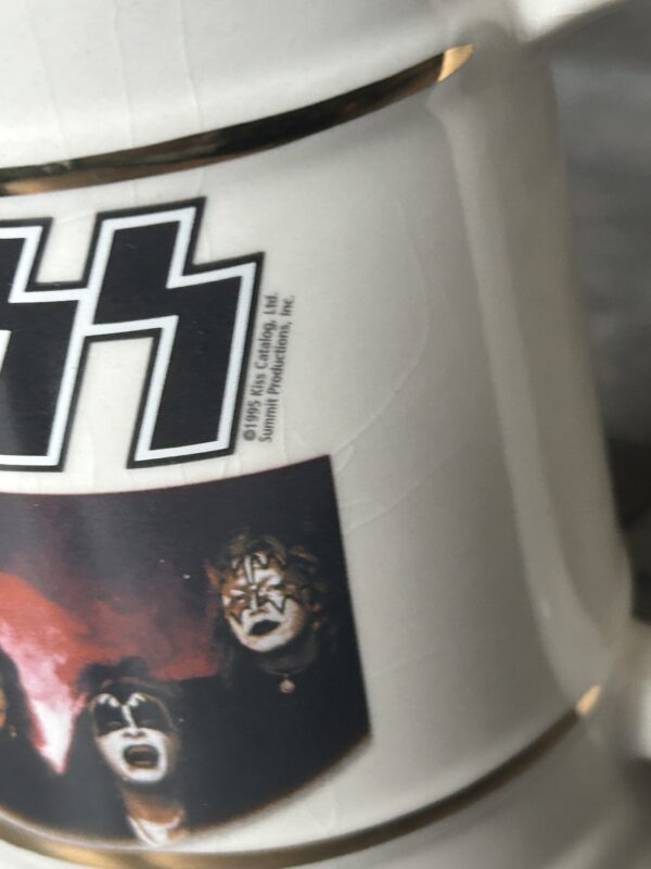 KISS Beer Stein Mug Tankard Summit Debut Album 1995 Vintage Kiss Memorabilia