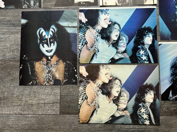 KISS Clippings Lot Kiss Meets The Phantom Press Conference Vintage Kiss Aucoin