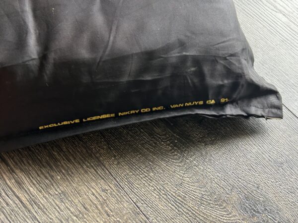 KISS Pillow Asylum Era 20" 1986 Official Nikry Yellow & Black Vintage Kiss