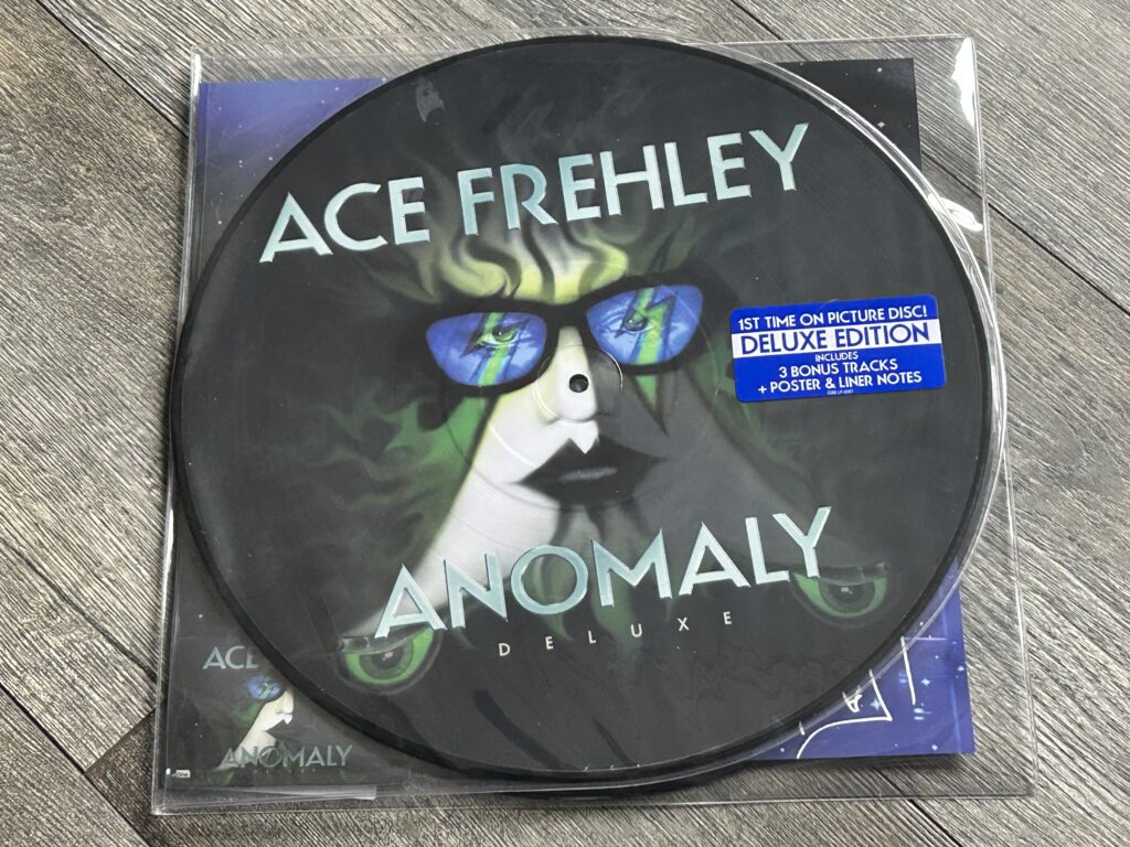 Kiss ACE FREHLEY Anomaly Vinyl Deluxe Picture Disc Record 2 LP w/ Download Card