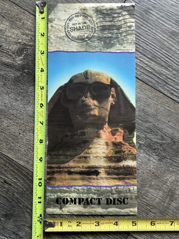KISS CD Longbox COVER INSERT ONLY Hot In The Shade Vintage Kiss Carr Kulick
